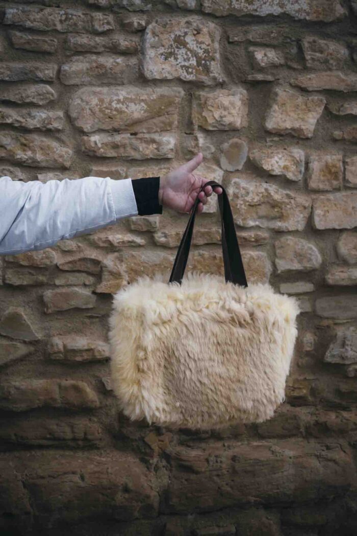 Bolso de pell reversible