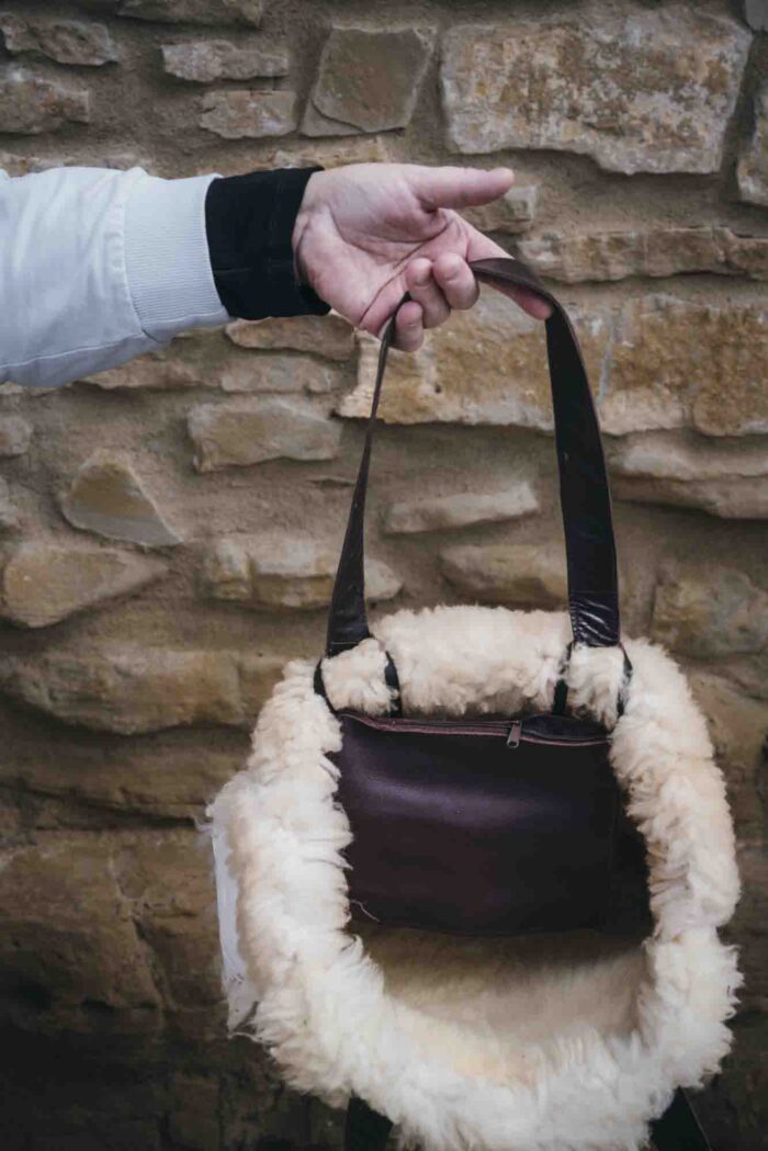 Bolso de pell reversible - Imatge 3